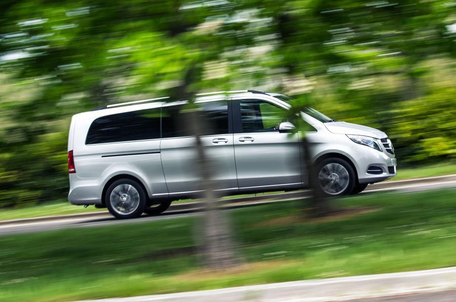 Mercedes V Class on Outlander Tour